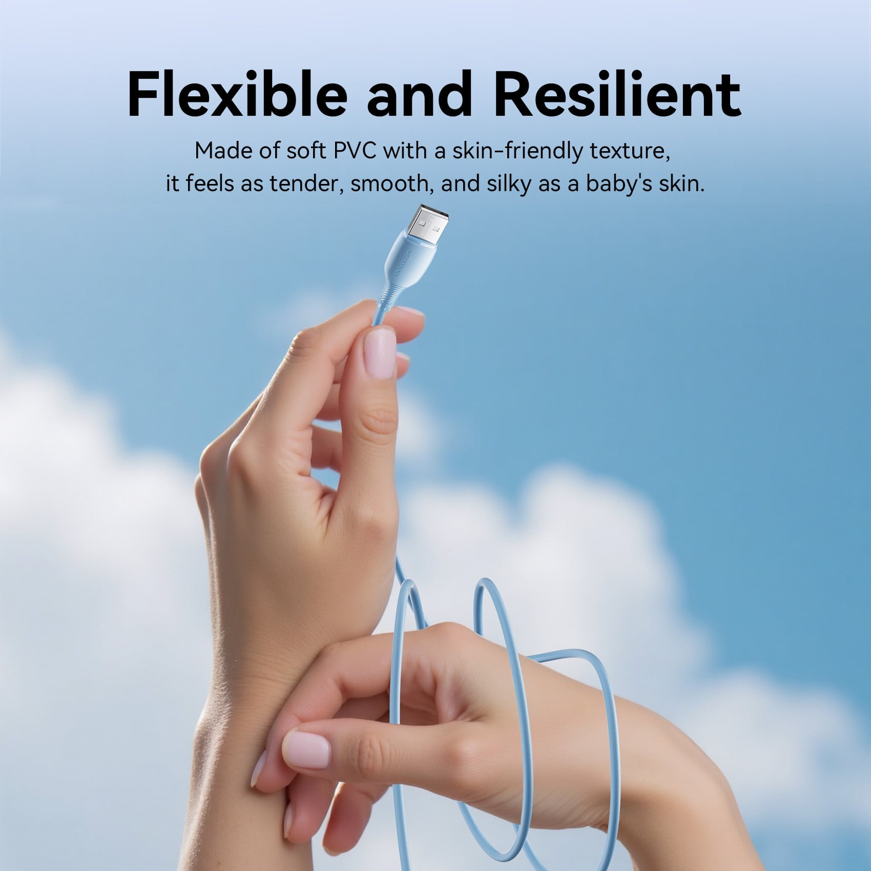 Vention USB 2.0 A Male to C Male 3A Cable PVC Type