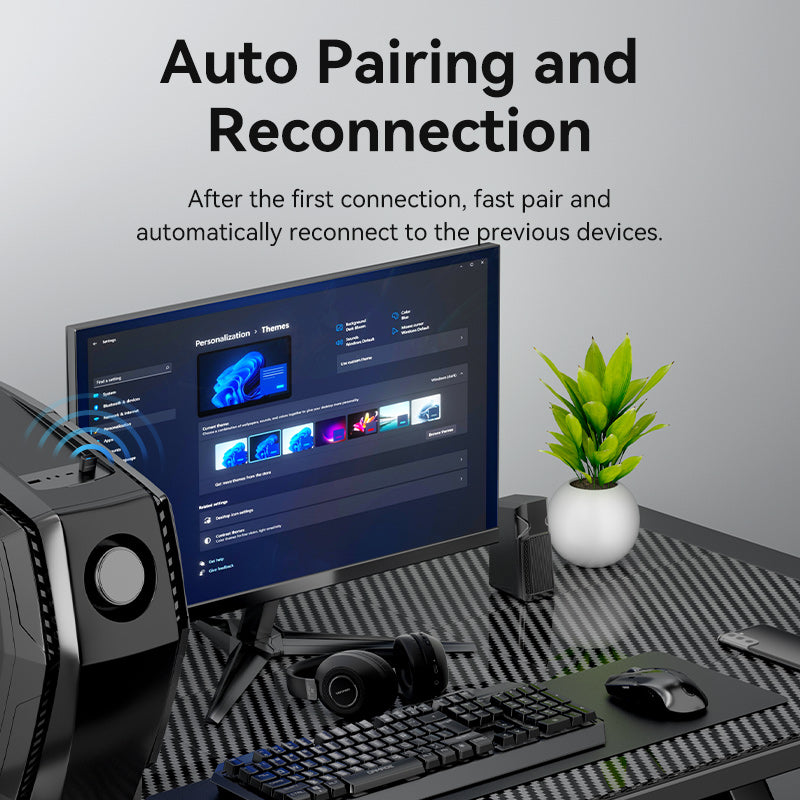 Vention USB Bluetooth 5.3 Adapter Black Mini Type