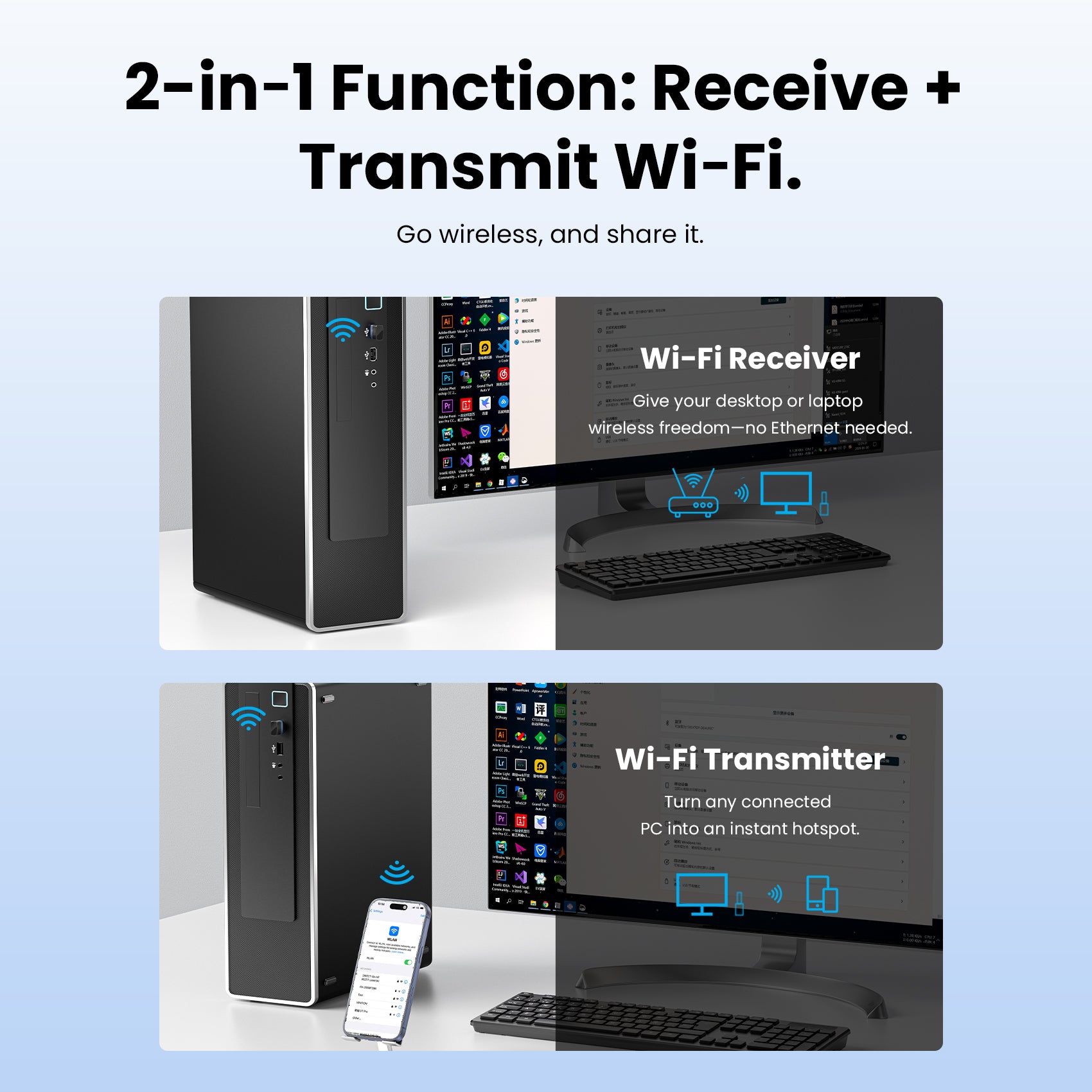 Vention USB Wi-Fi Adapter