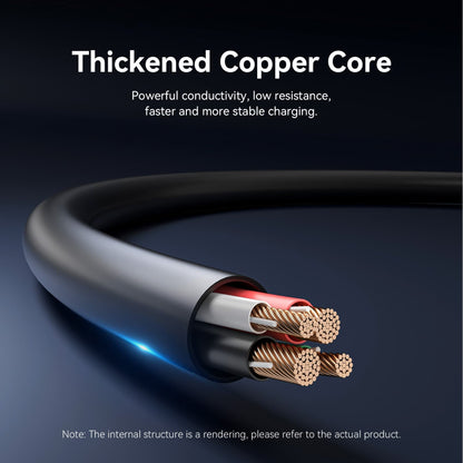 <tc>Vention</tc> Cable USB 2.0 tipo A macho a Lightning macho 2.4A 0.25M PVC negro tipo