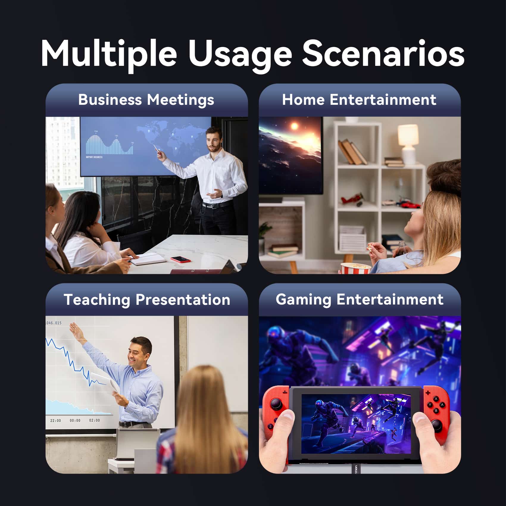 Vention Wireless HDMI Transmitter and Receiver (1*1) Kit Gray