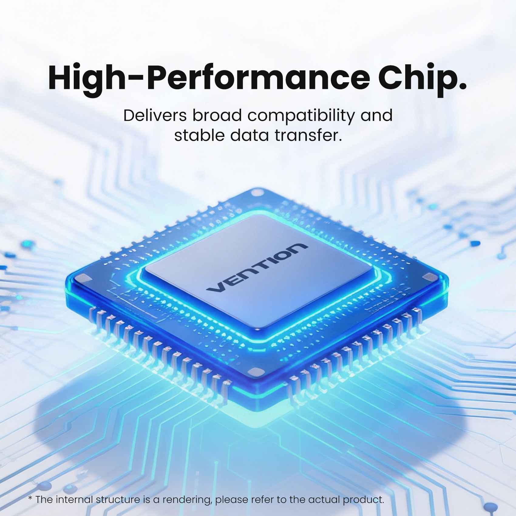 Vention 2-in-1 USB 3.0 A Card Reader (SD+TF) Black Dual Drive Letter