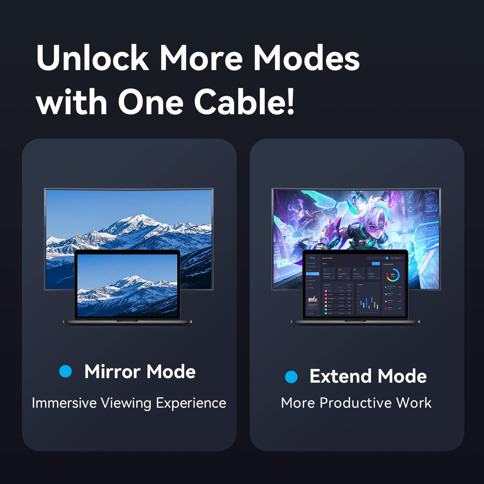 Vention HDMI™-A Male to VGA Male HD Cable Black