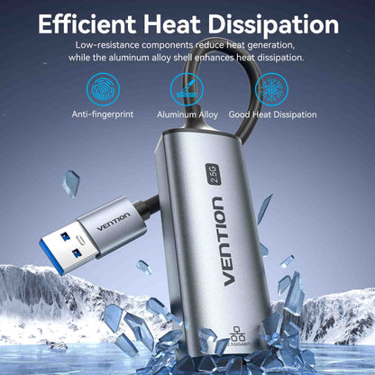 <tc>Vention</tc> USB-A 转 2.5G 以太网适配器