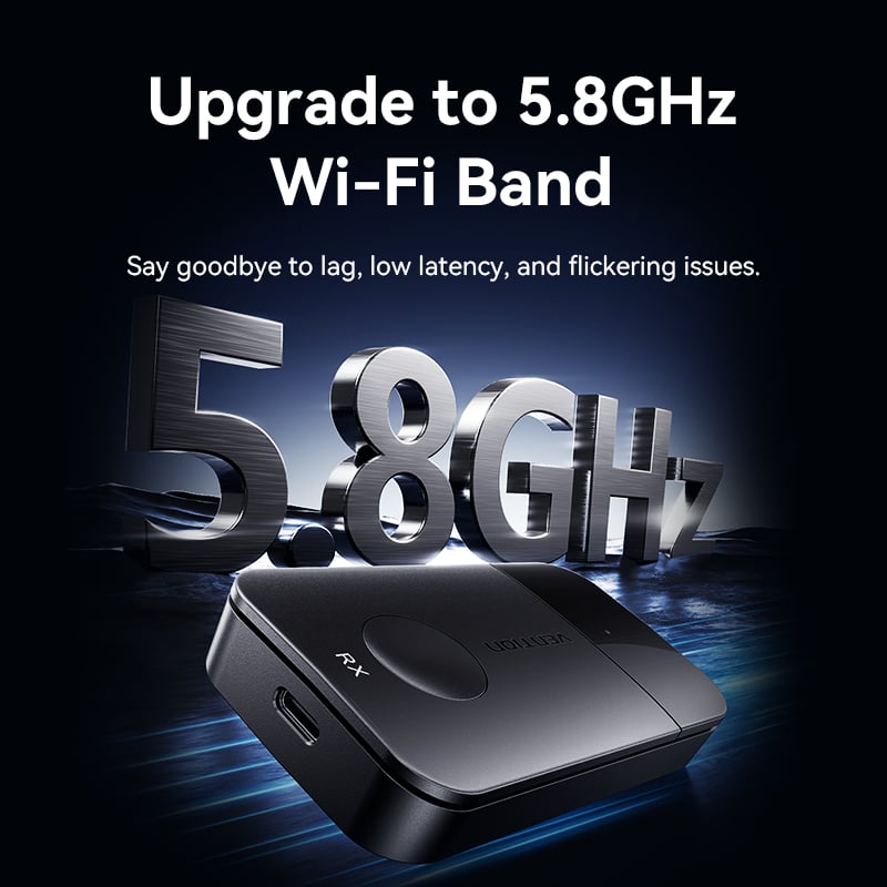 Vention Wireless USB-C to HDMI™ Transmitter and Receiver