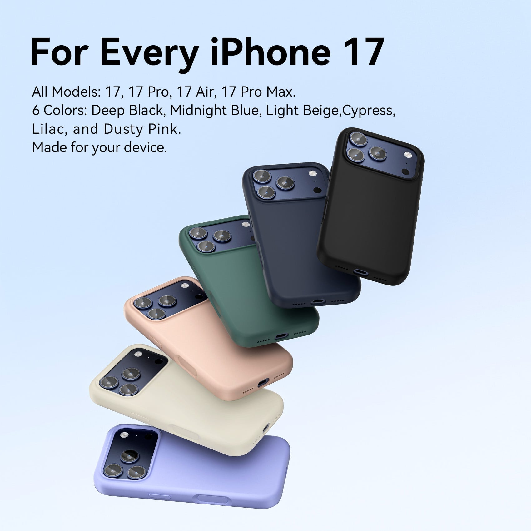 Vention Liquid Silicone Case for iPhone 17 Pro with MagSafe