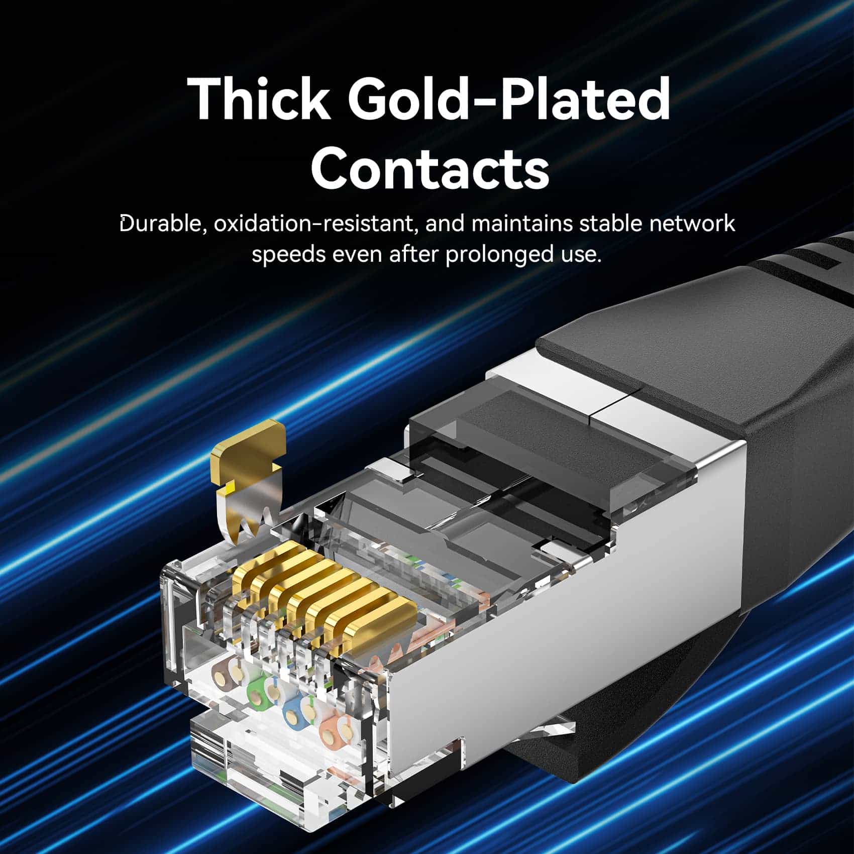 Vention Cat6A SFTP Ethernet Patch Cable