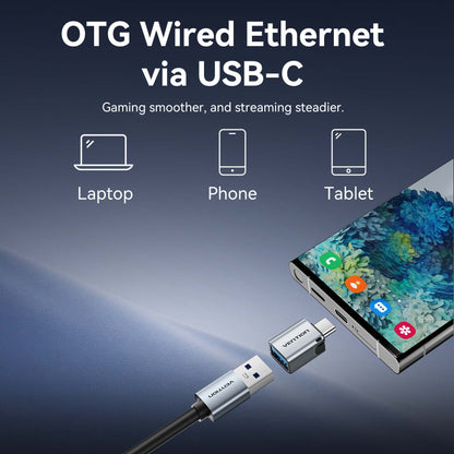 <tc>Vention</tc> USB-A 转 2.5G 以太网适配器