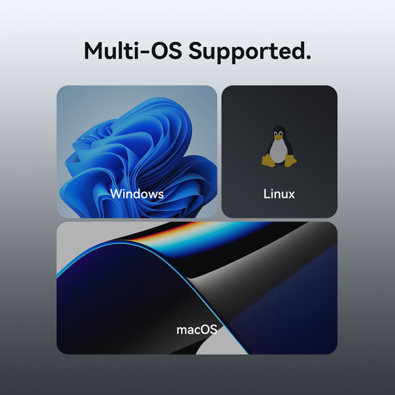 Vention USB 3.0 to USB 3.2 Gen 1 Type-C/USB 3.0*3/USB-C Desk Hub Black