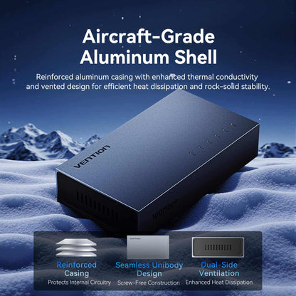 Vention 5-Port 100Mbps Ethernet Switch