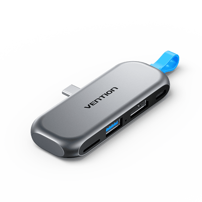 Vention 4'ü 1 arada USB-C Kablosuz Bağlantı İstasyonu