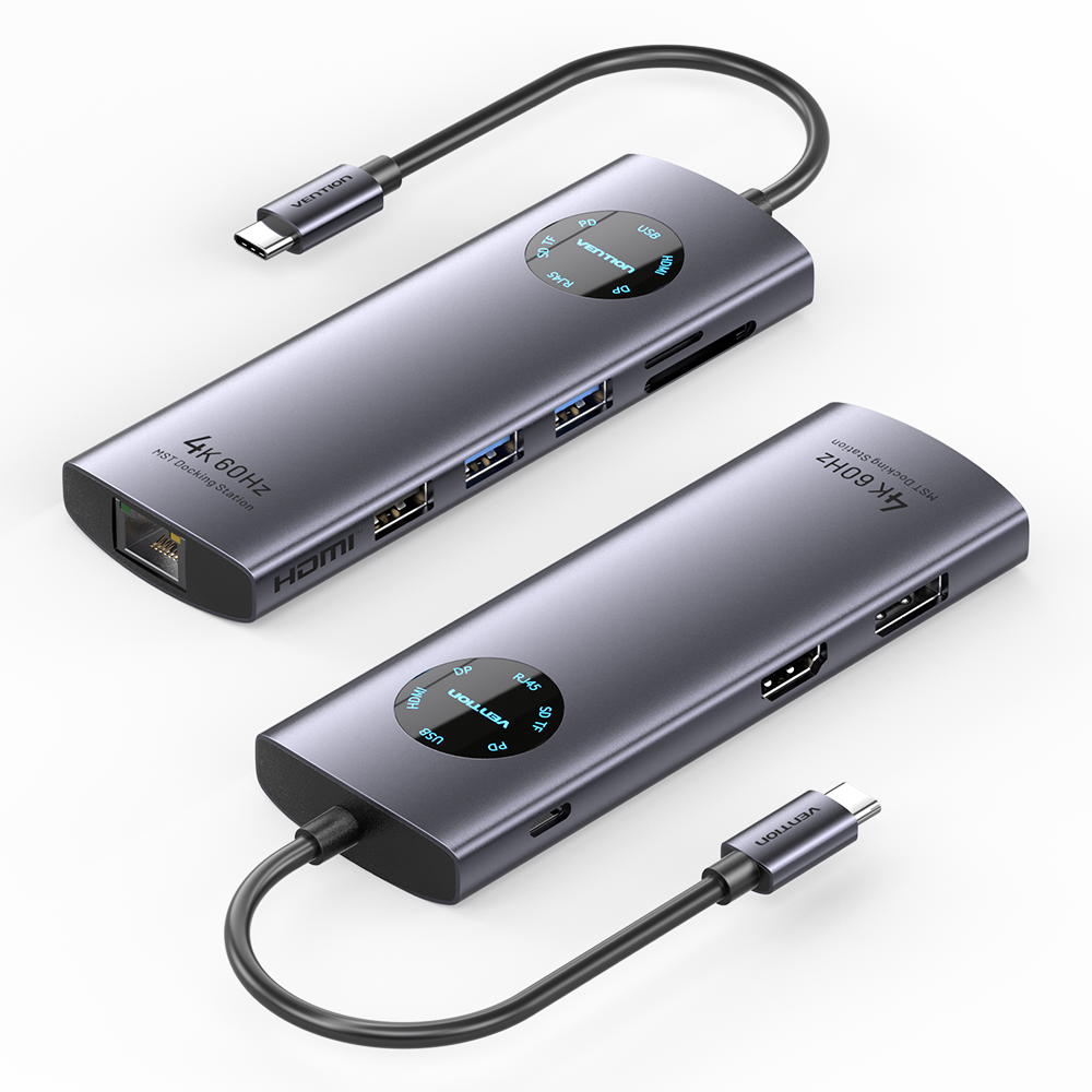 Vention 9-in-1 USB-C MST Docking Station