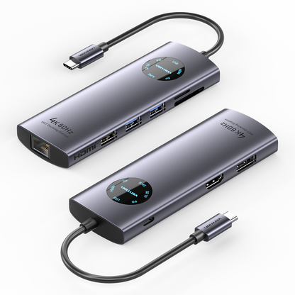 Vention 9'u 1 arada USB-C MST Bağlantı İstasyonu