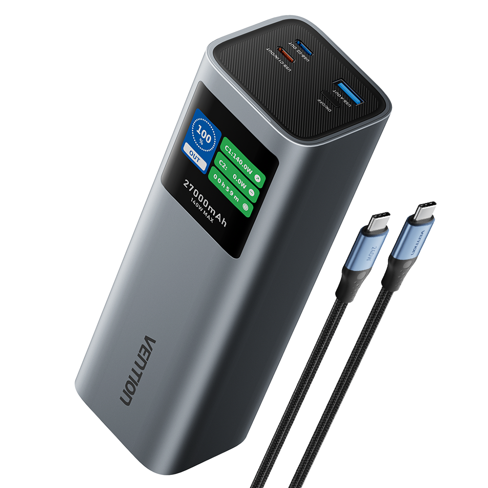 Vention 27000mAh Power Bank 140W