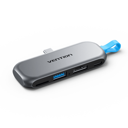 Vention 4'ü 1 arada USB-C Kablosuz Bağlantı İstasyonu