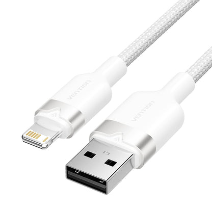 Vention USB 2.0 Type-A Male to Lightning Male 2.4A Cable Aluminum Alloy Type
