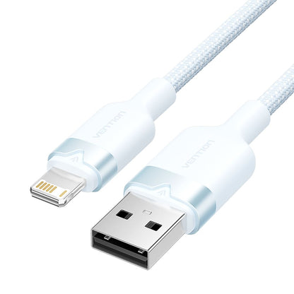 Vention USB 2.0 Type-A Male to Lightning Male 2.4A Cable Aluminum Alloy Type