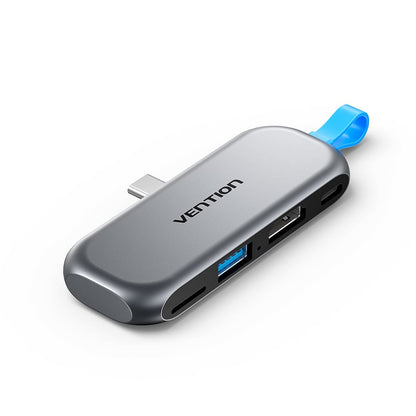 Vention 4'ü 1 arada USB-C Kablosuz Bağlantı İstasyonu