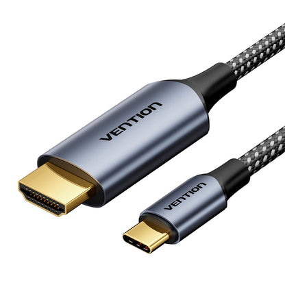 Cotton Braided USB-C to HDMI-A 4K HD Cable