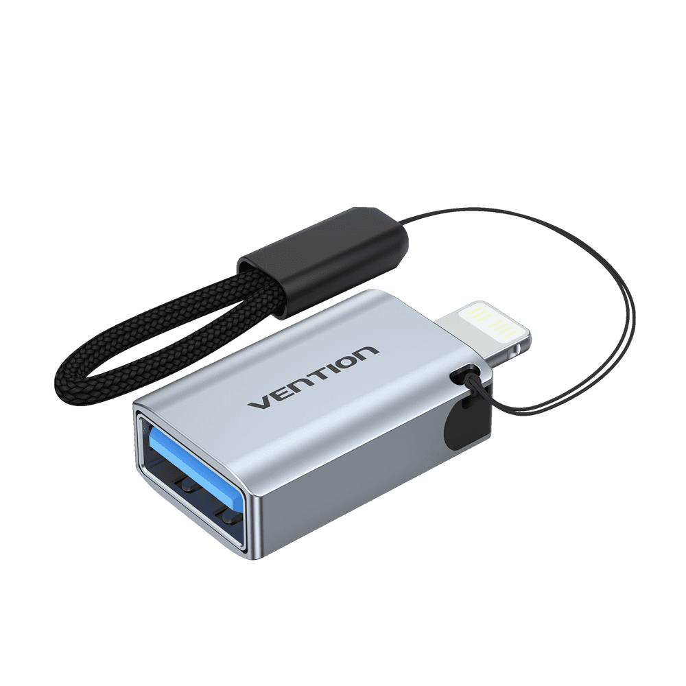 Vention USB-A Female to Lightning Male OTG Adapter