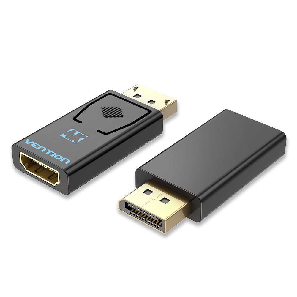 Адаптер DisplayPort Male-HDMI Female, черный