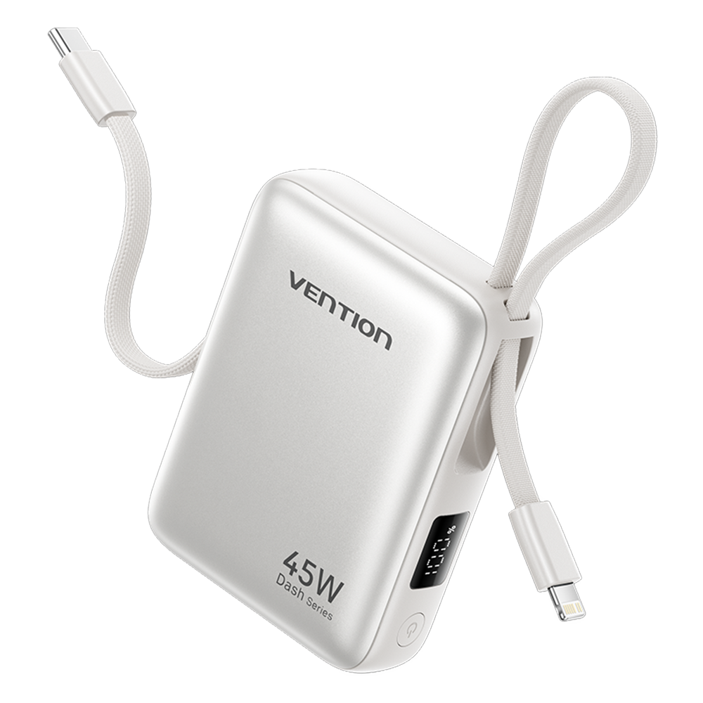 Vention 10000mAh Mini Power Bank 45W