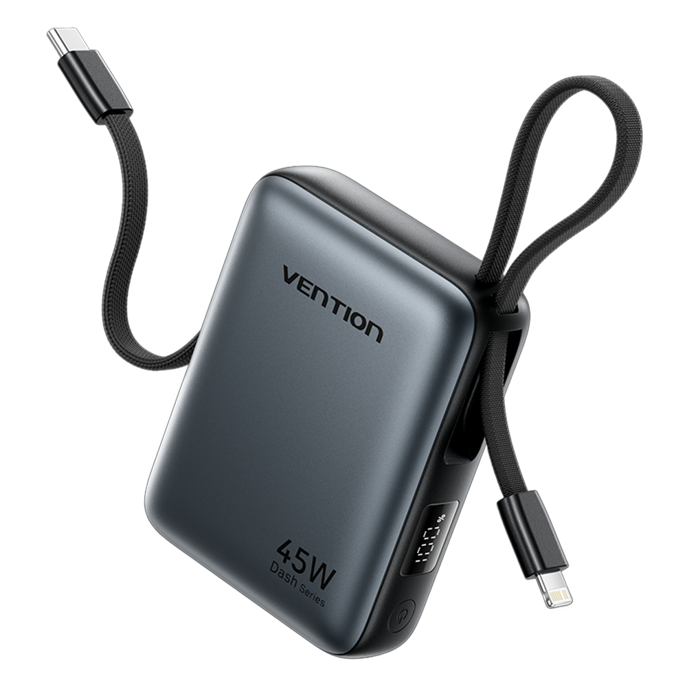 Vention 10000mAh Mini Power Bank 45W