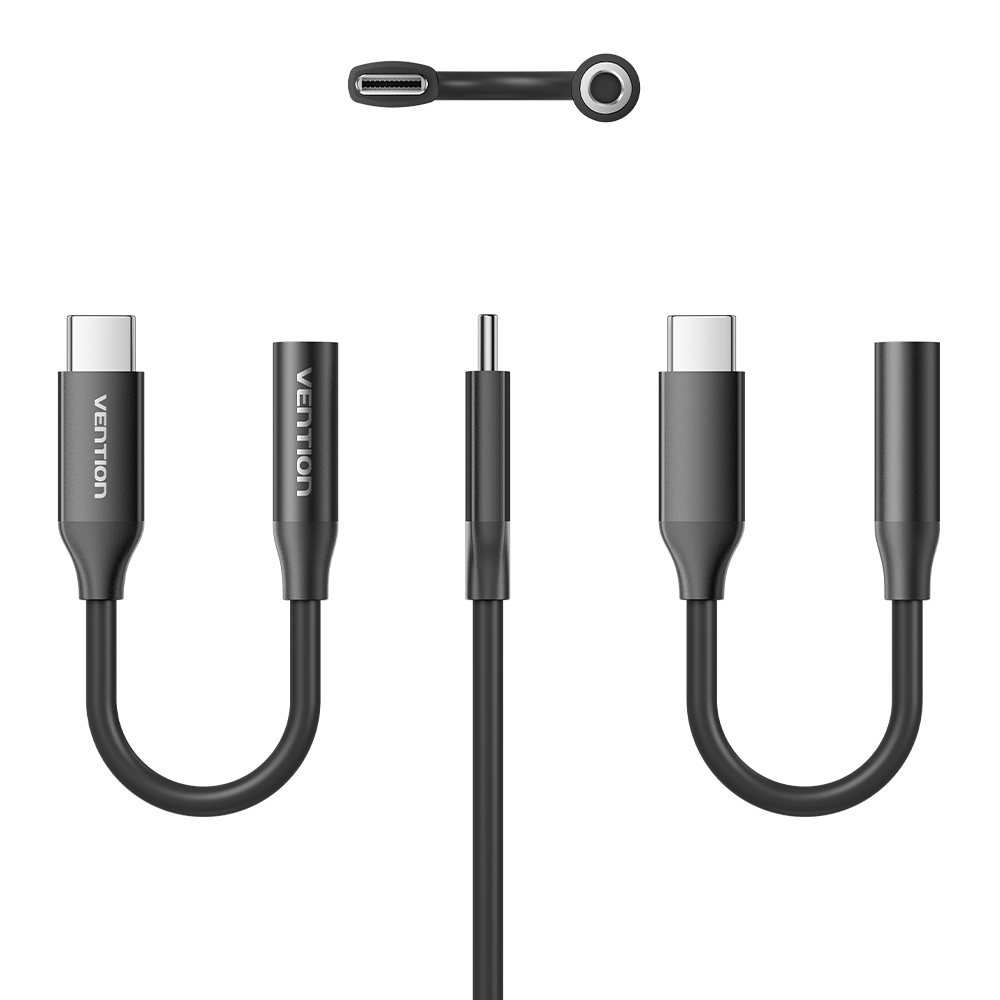 Vention USB-C Male to 3.5mm Female Audio Adapter