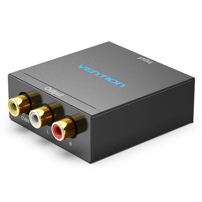 <tc>Vention</tc> Convertisseur HDMI vers RCA en métal noir