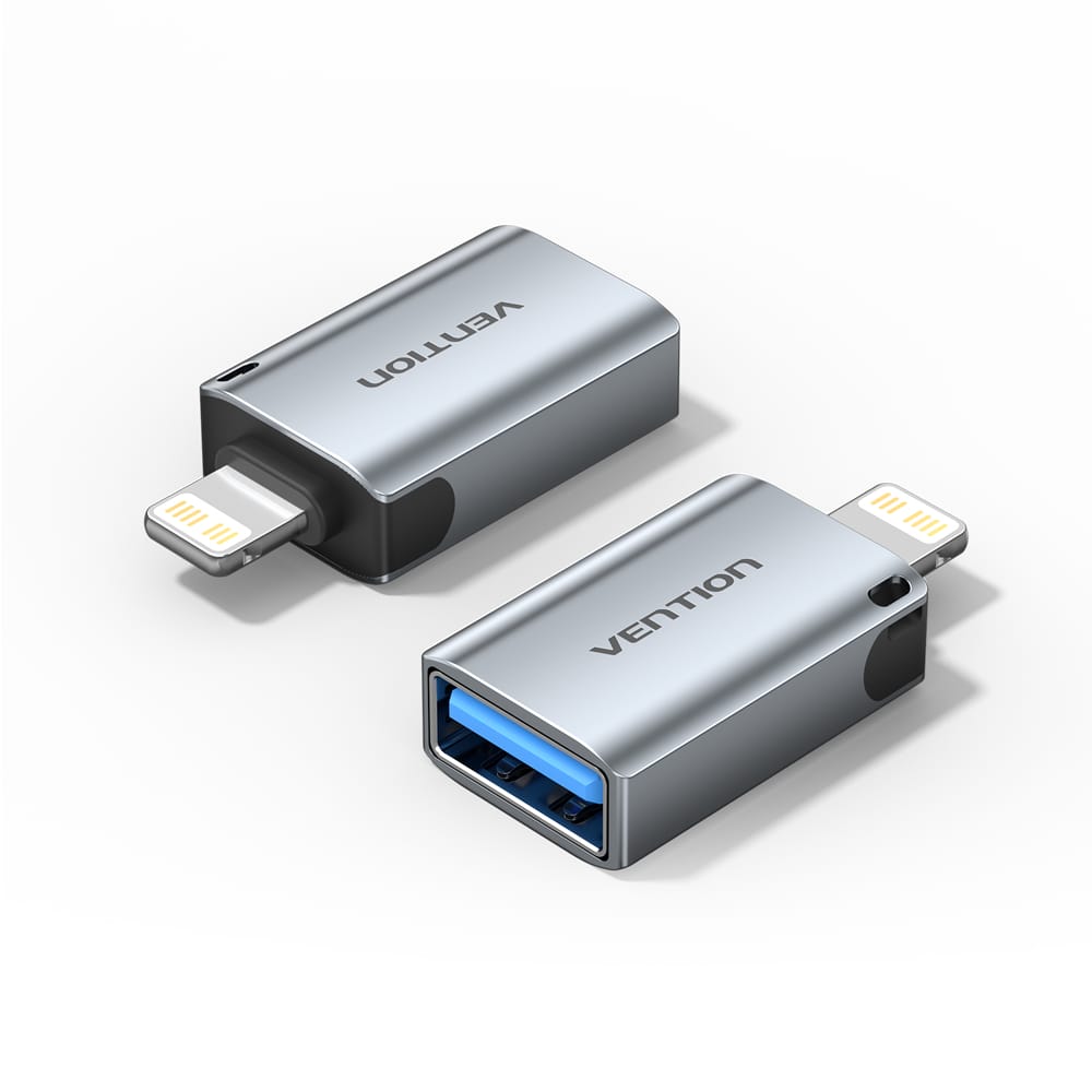 Vention USB-A Female to Lightning Male OTG Adapter