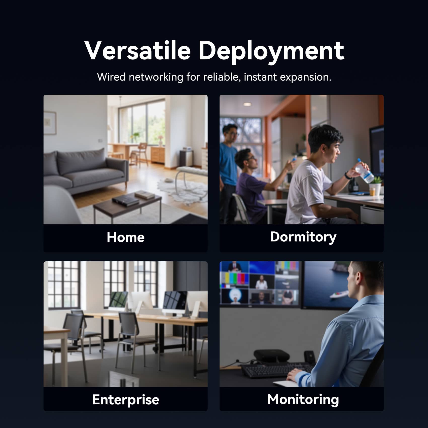 Vention 5-Port 1000Mbps Ethernet Switch