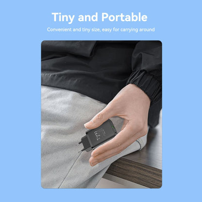 <tc>Vention</tc> 双端口 USB(A+C) 壁式充电器 (18W+20W) 欧规 黑色