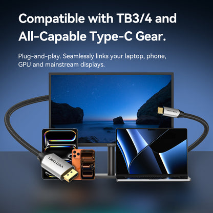 <tc>Vention</tc> Cable USB-C a DisplayPort de 16K