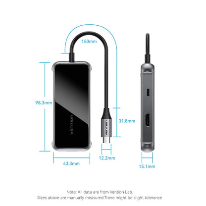 <tc>Vention</tc> Station d'accueil USB-C 7 en 1