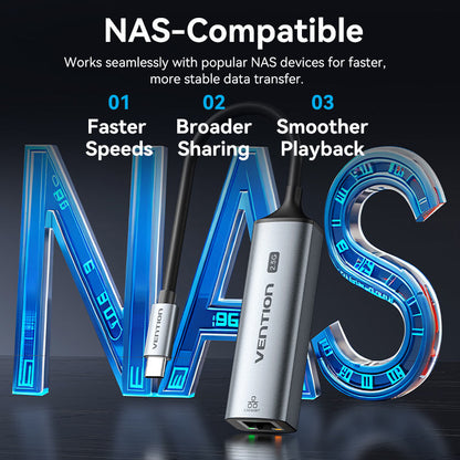 <tc>Vention</tc> Adaptateur USB-C vers Ethernet 2,5G
