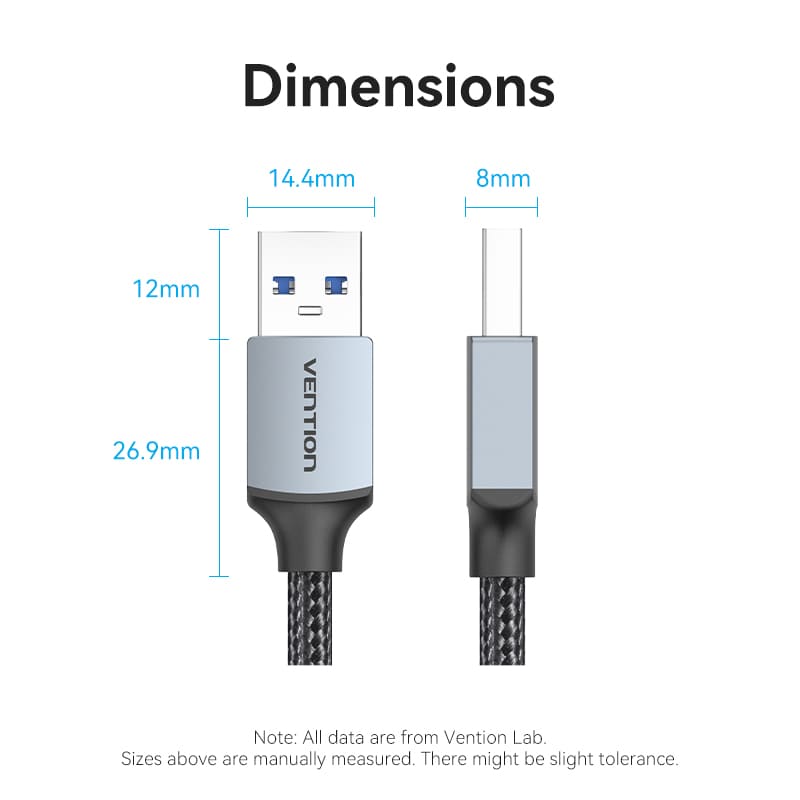 Cotton Braided USB 3.0 A Male to A Male Cable