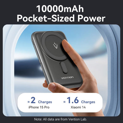 10000mAh Magnetic Wireless Power Bank