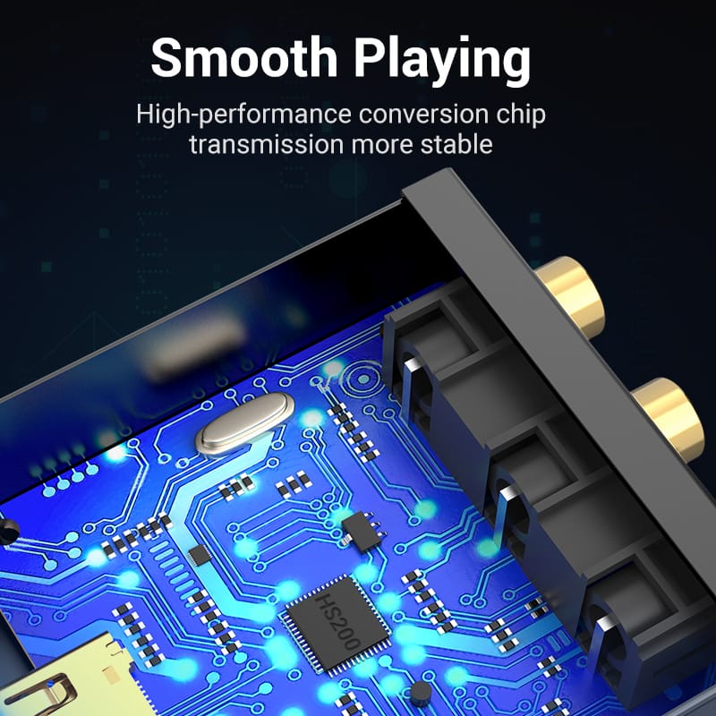 Vention HDMI™ to RCA Converter Black Metal Type