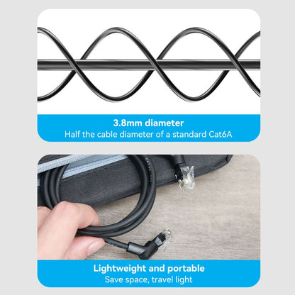 <tc>Vention</tc> Câble de raccordement Ethernet UTP Cat6A
