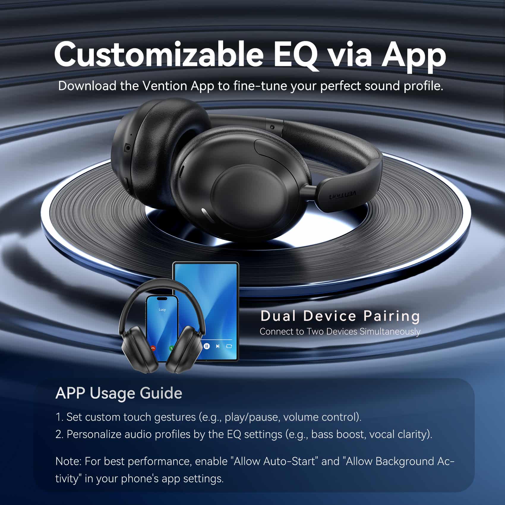 Vention Echo Clarity LH01 Wireless Headphone