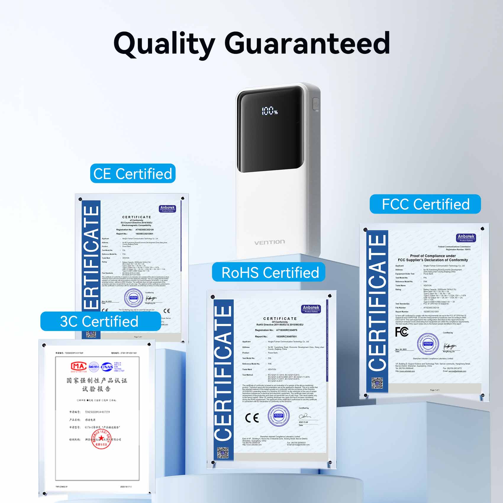 Vention 20000mAh Power Bank 22.5W