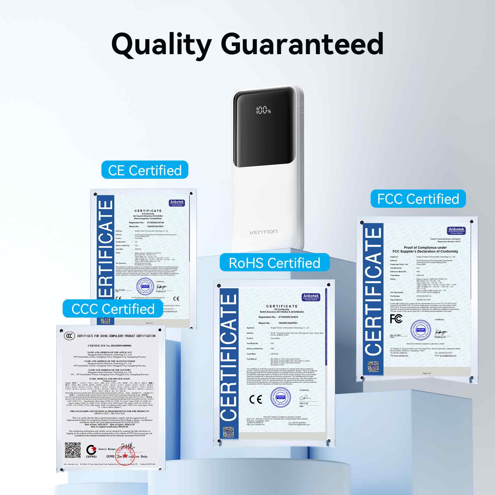 Vention 10000mAh Power Bank 22.5W