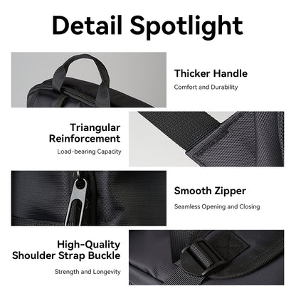 Vention Laptop Backpack (45cm x 28cm x 15cm) Black