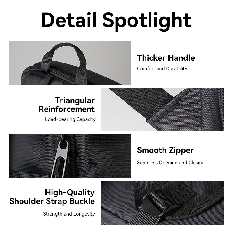 Vention Laptop Backpack (45cm x 28cm x 15cm) Black