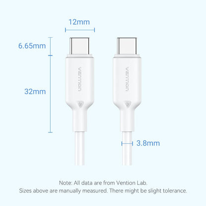 USB 2.0 Type-C Male to Type-C Male 3A Cable