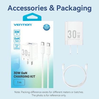 Vention 30W GaN Charging Kit