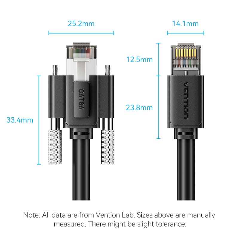 Ultra-Flexible Cat6A SFTP Industrial Camera Ethernet Patch Cable