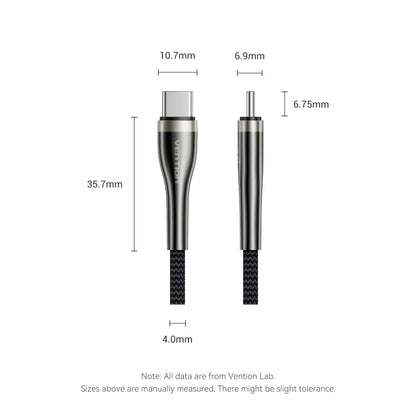 Vention USB 2.0 C Male to C Male 5A Cable