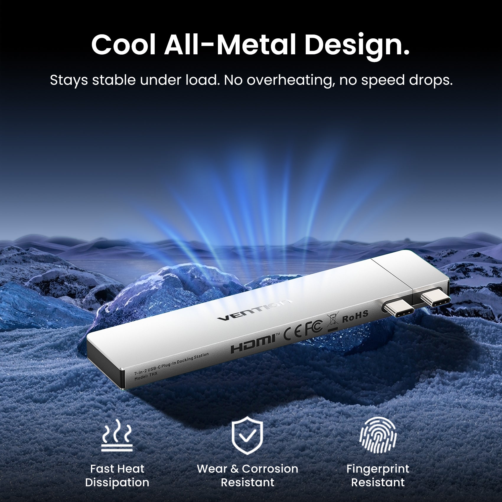7-in-2 Plug-in Docking Station