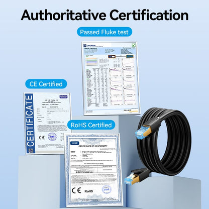 Ultra-Flexible Cat6A SFTP Industrial Drag Chain Ethernet Patch Cable